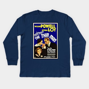 The Thin Man Kids Long Sleeve T-Shirt